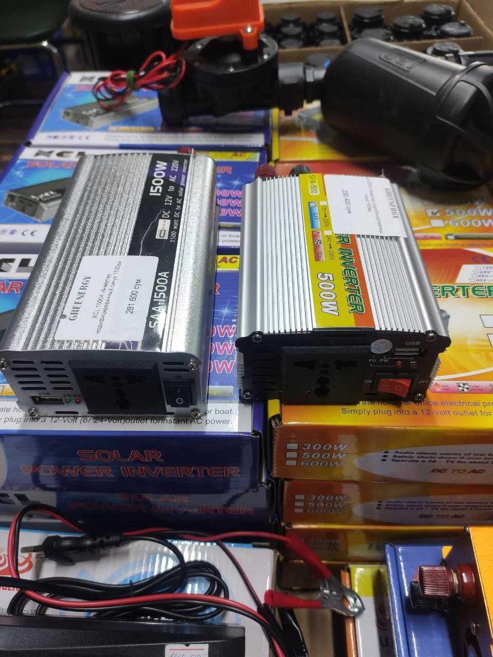 Invertor 12v DC- 220v AC 500VA | 1500VA | inverter | инвертор