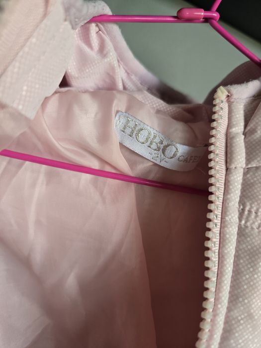 Детско яке в розов цвят