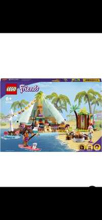LEGO® Friends - Camping luxos pe plaja 41700, 380 piese Livrare gratis