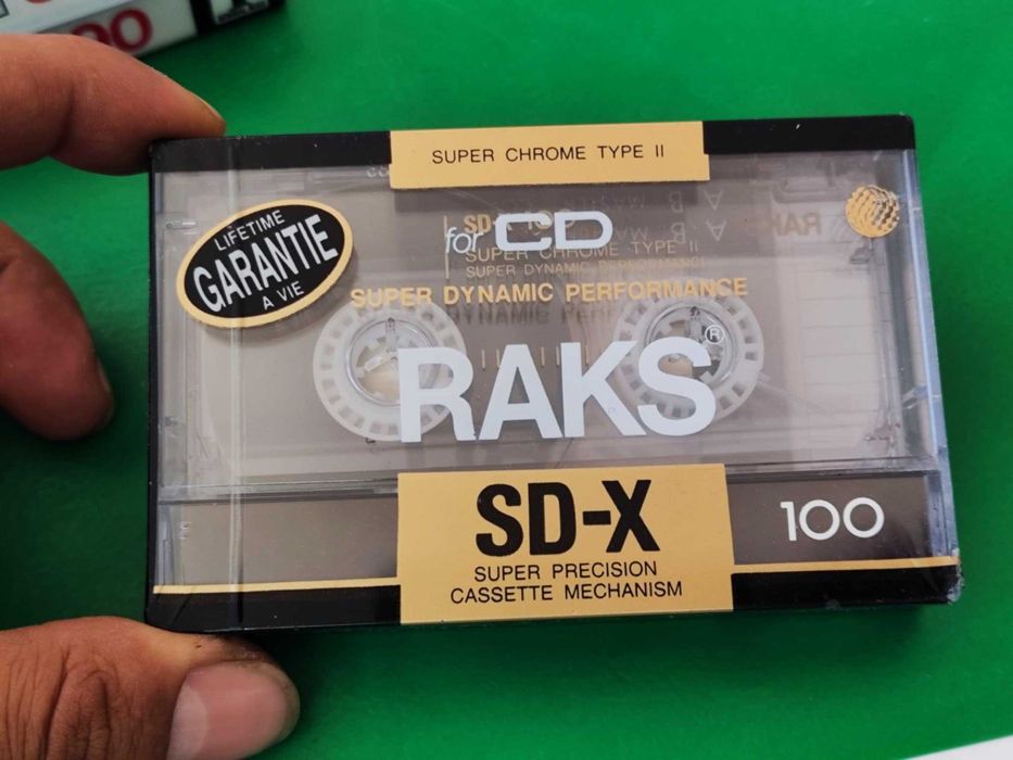 Нови аудио касетки TDK Maxwell raks