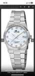 LOTUS womens cream 316L stainless steel watch  L18838/1