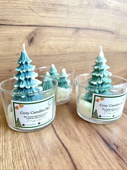 Ароматни коледни свещи
