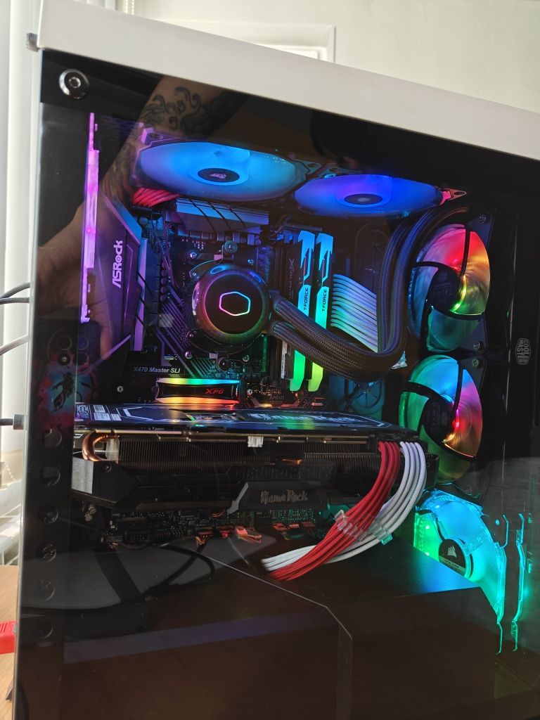 Геймърски/Gaming PC - RTX 2080 Super /Ryzen 3700x /16GB RAM /2TB SSD