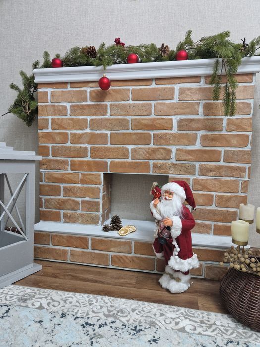 Камин новогодний