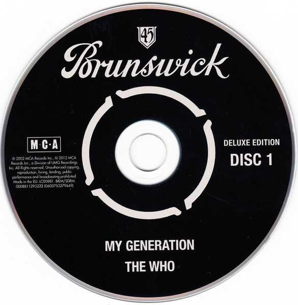 The Who - Colectie CD - My Generation Then & Now