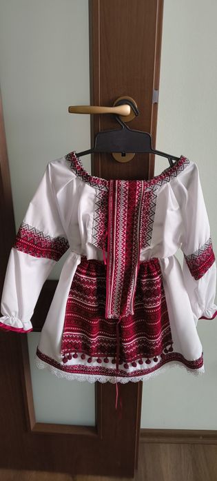 Costum popular fete 4-6 ani