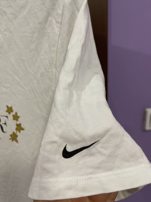 Тениска Nike Roger Federer Grand Slams Tennis Court Logo Jordan Adidas