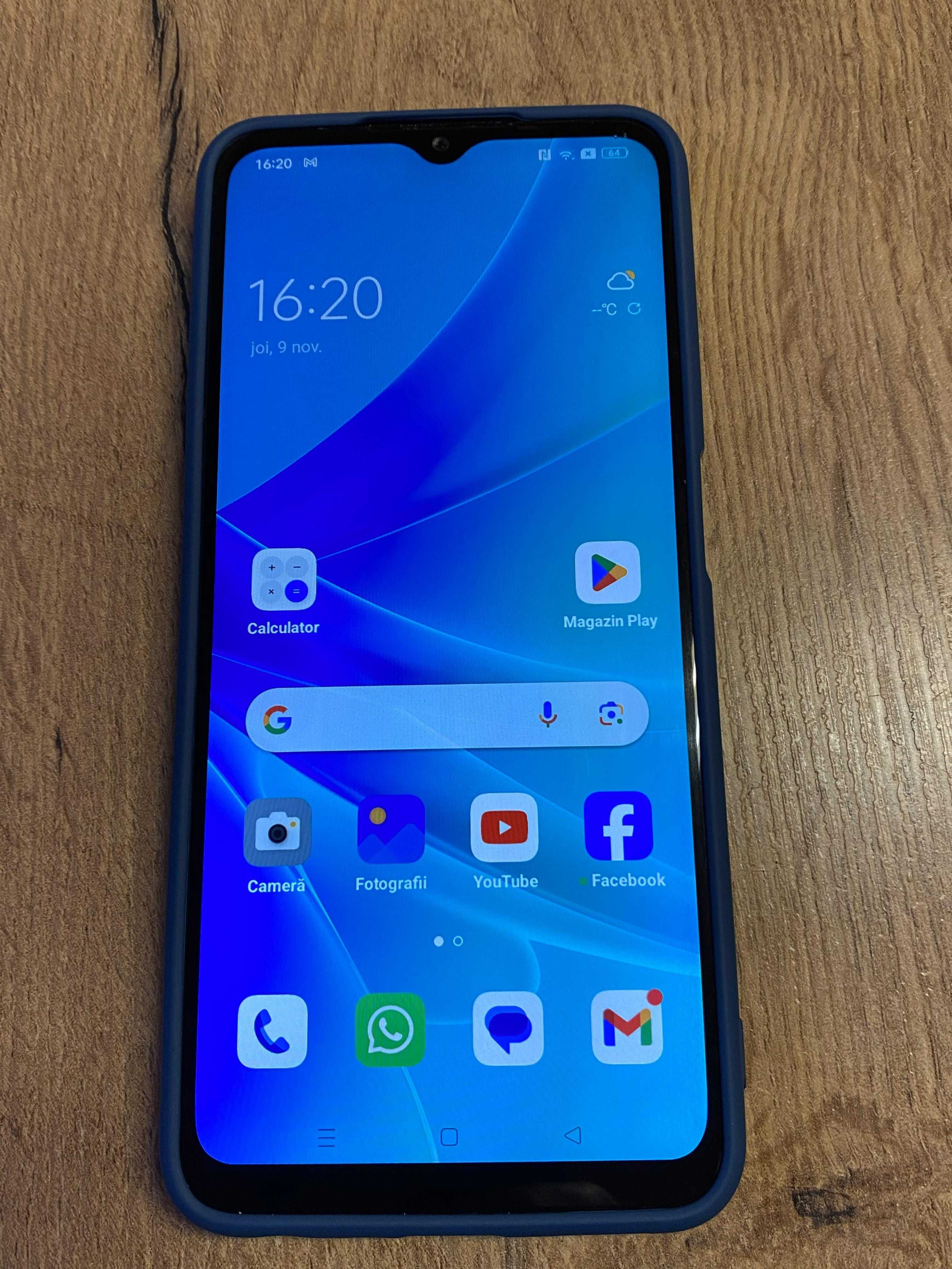 Xiaomi 12C Carbon  si Oppo A57s Carbon