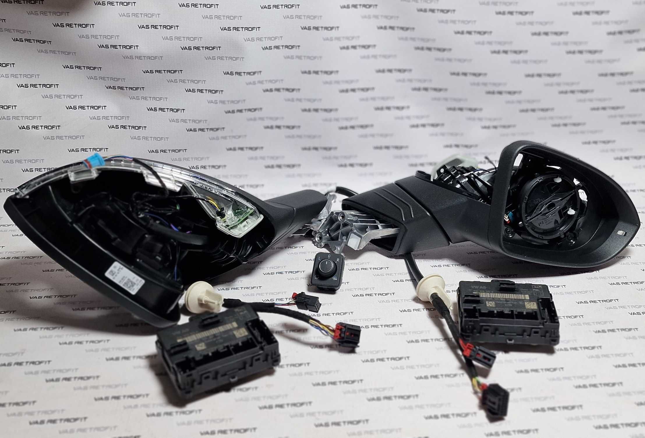 Oglinzi Rabatabile Electric VW Golf 8 Originale Electrice Incalzite