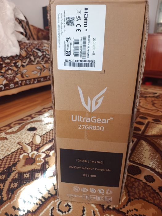 Monitor ultragear 27gr83q