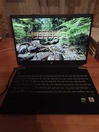 Ноутбук HP Pavilion Gaming 16-a0002ur 15D17EA черный + подставка