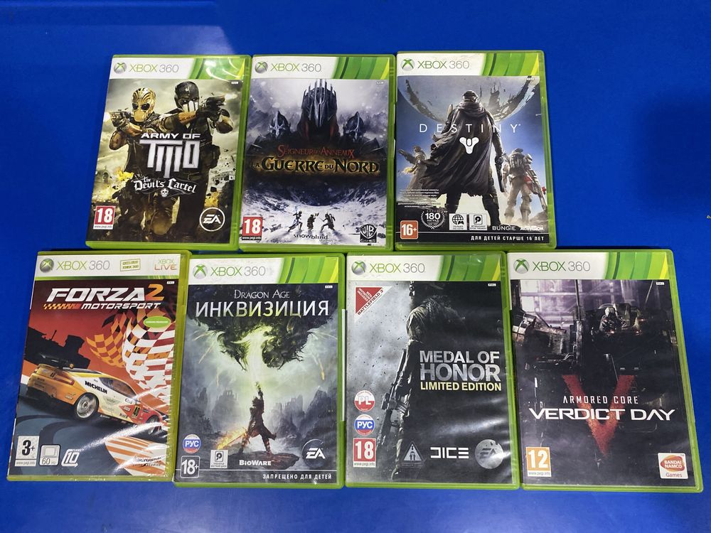 Диски на xbox 360/xbox series