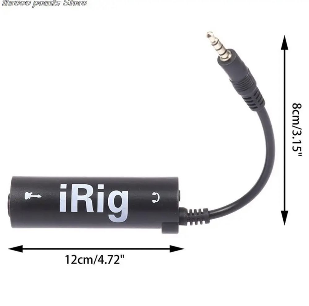 iRig guitar effects, Разклонител 3.5мм мъжко към 2 бр. 3.5 женско.