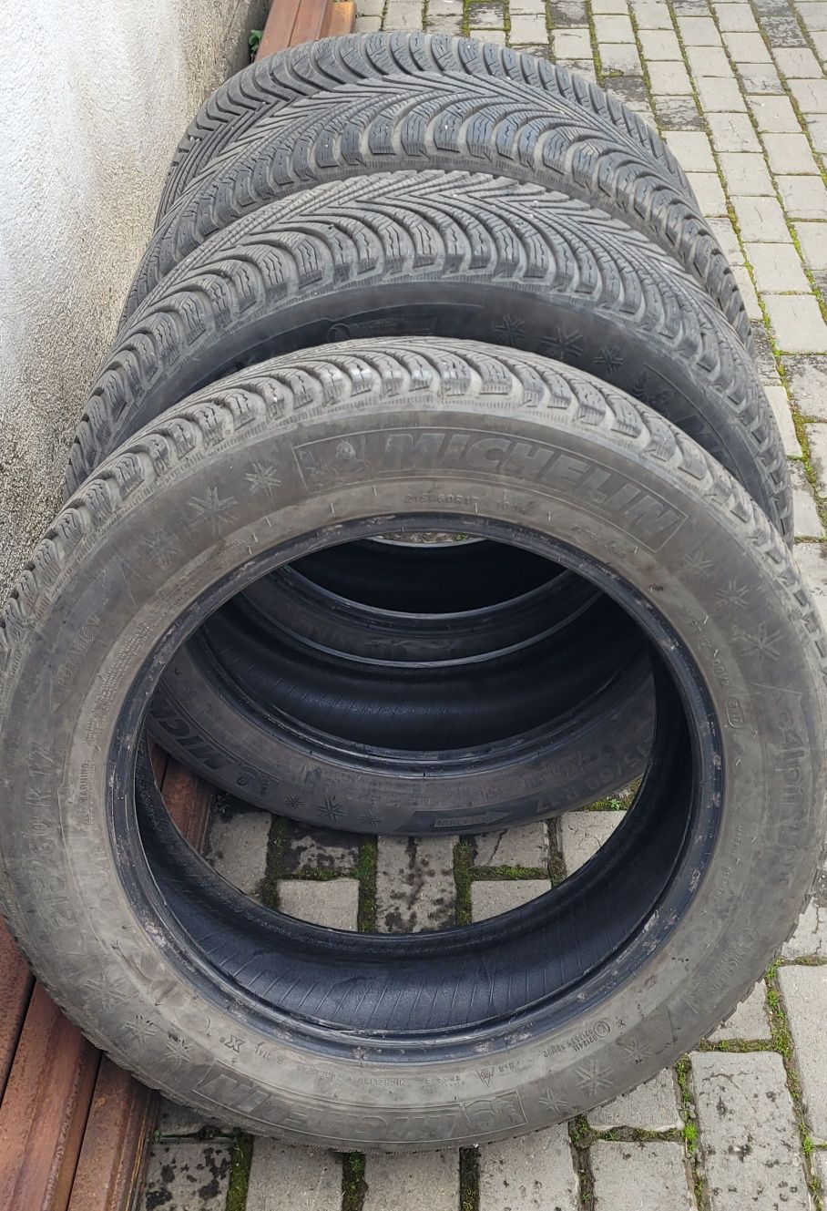 Set anvelope iarna SH 215/60/R17 Michelin Alpin 5