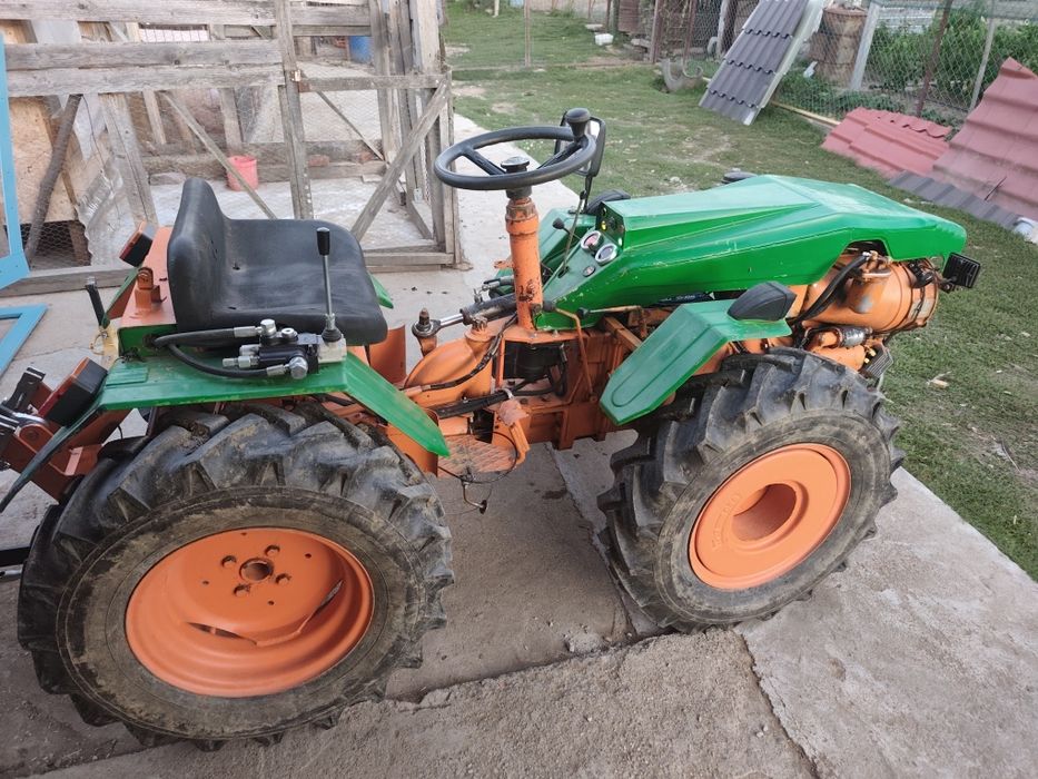 Tractor Pasquali 995 – 4x4, 35 CP, motor LDA 672, plug + freză