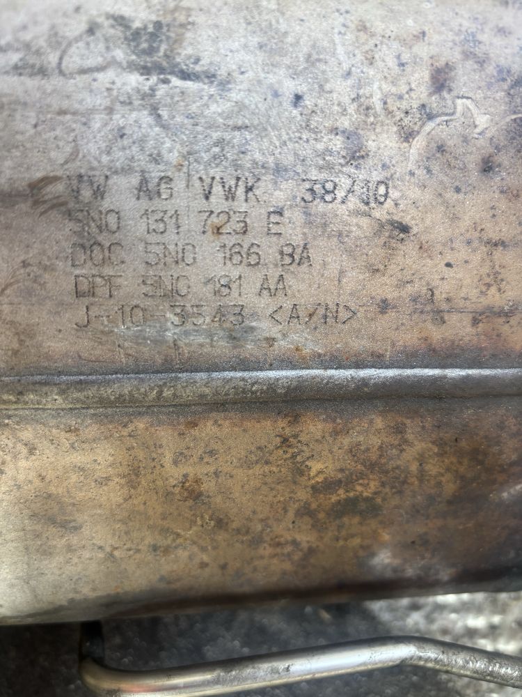 filtru particule 5N0131723E vw tiguan 2.0 cffb an 2011