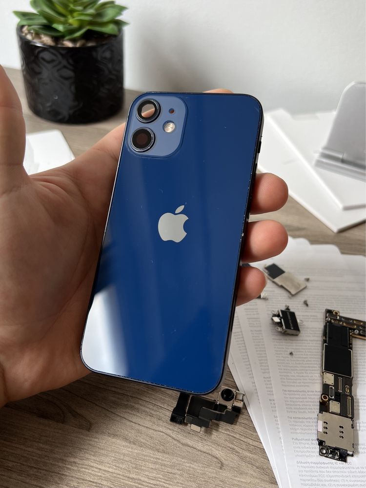 iPhone 12 mini, НА ЧАСТИ - камера, слушалка, корпус, дисплей