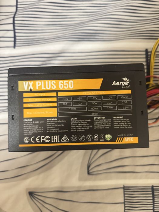 sursa aerocool plus 650W