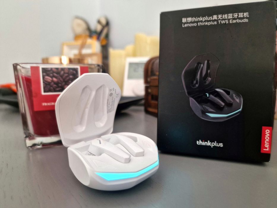 Casti Lenovo wireless GM2 Pro Deep Bass 3D