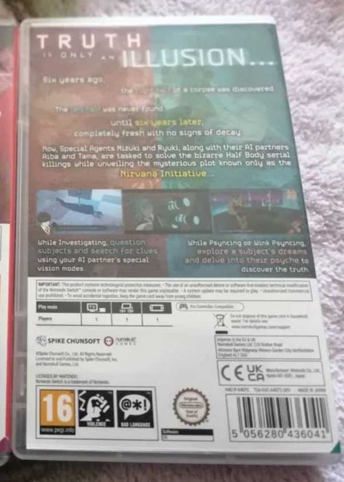 AI: THE SOMNIUM FILES – nirvanA Initiative (Nintendo Switch)