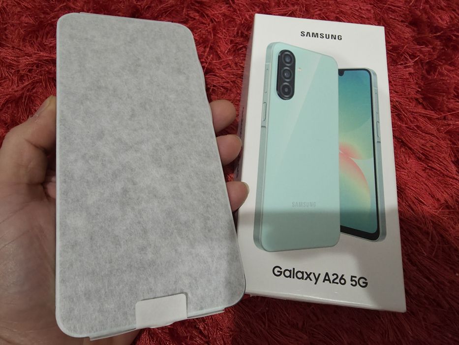 -Samsung A26-5G, Nou, Nefolosit, 256Gb, 8Ram, 0 cicluri incarcare, Sig