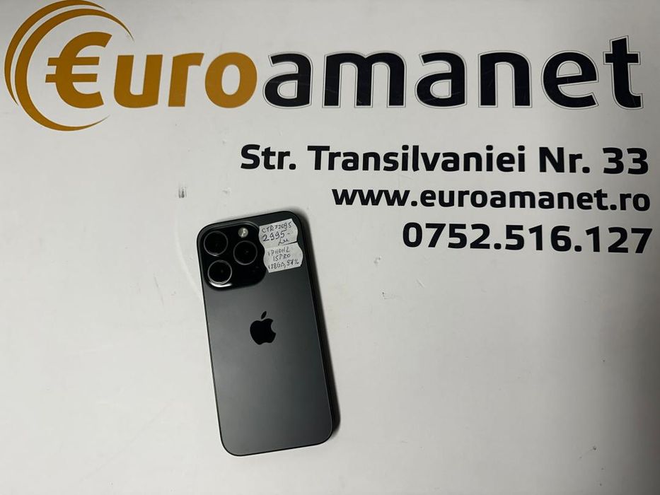 Iphone 15 Pro, 128GB, Bat.91% -T-