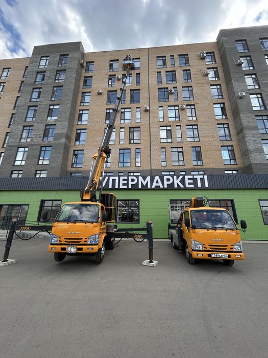 Услуга автовышки 30- 35 метров Цена договарная