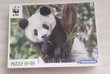 WWF пъзел с панда от 104 части