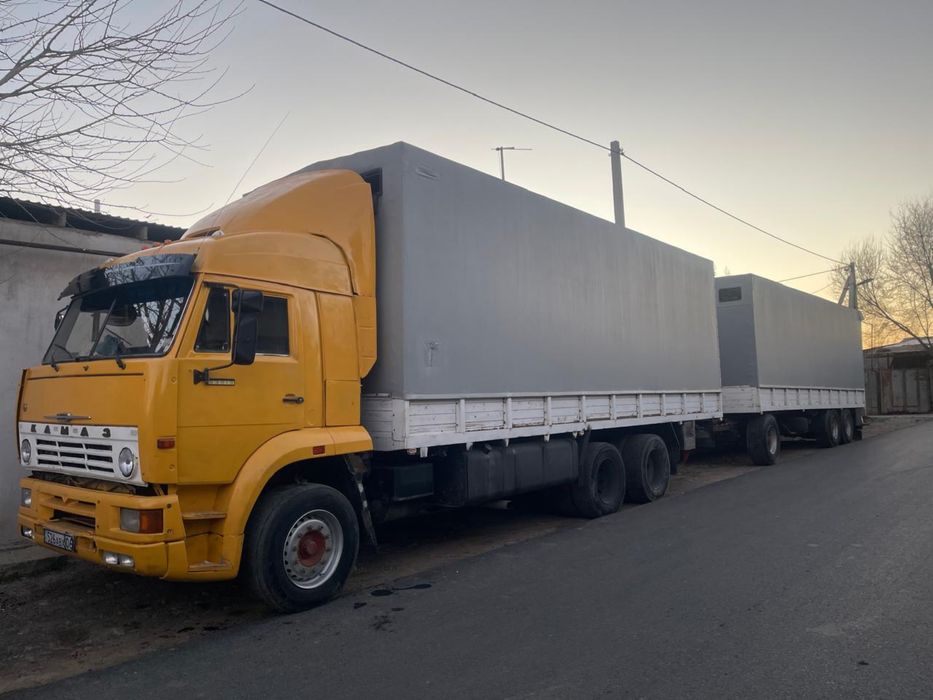 Продается КамАЗ с прицепом