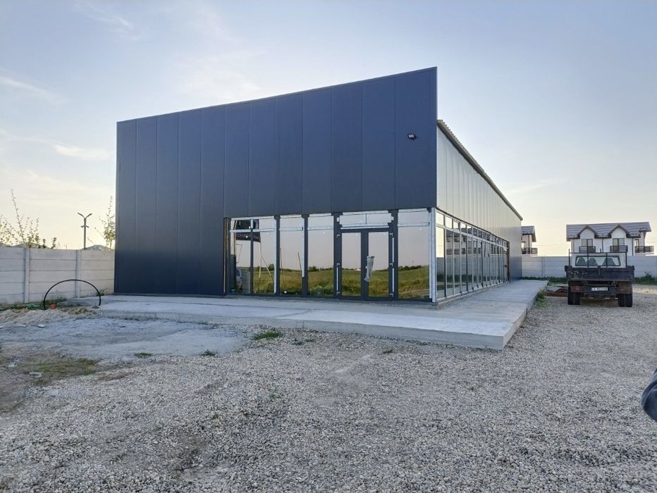 Vand structura hale metalice din stoc 7x20x4m