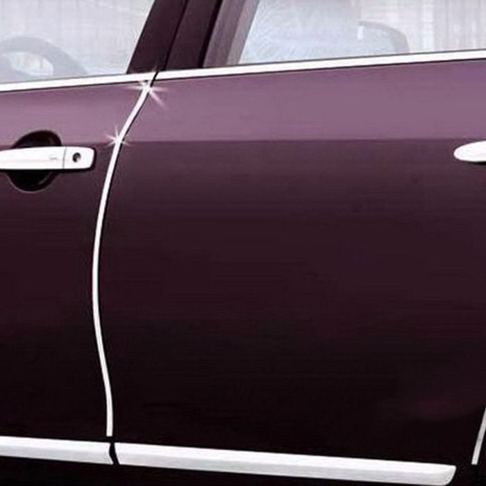 Rola ornament crom pentru usa / streasina