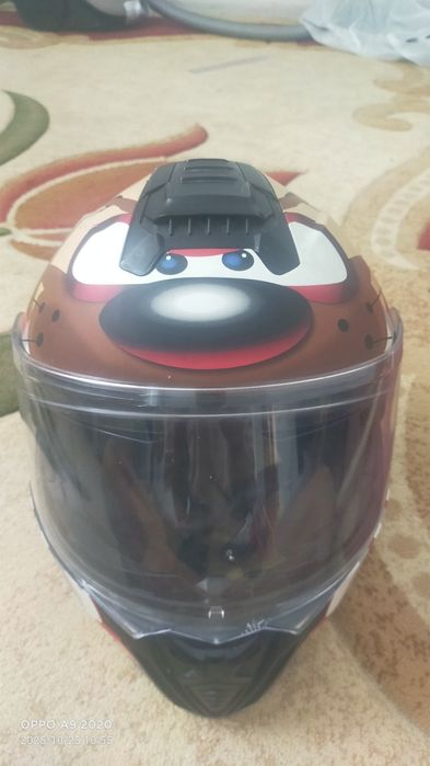 Премиум черный модульный мотоциклетный шлем  с солнцезащитным визором