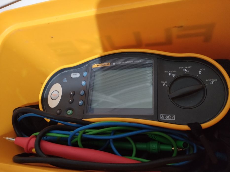 Fluke 1651 tester multifunctional, cu certificat de calibrare