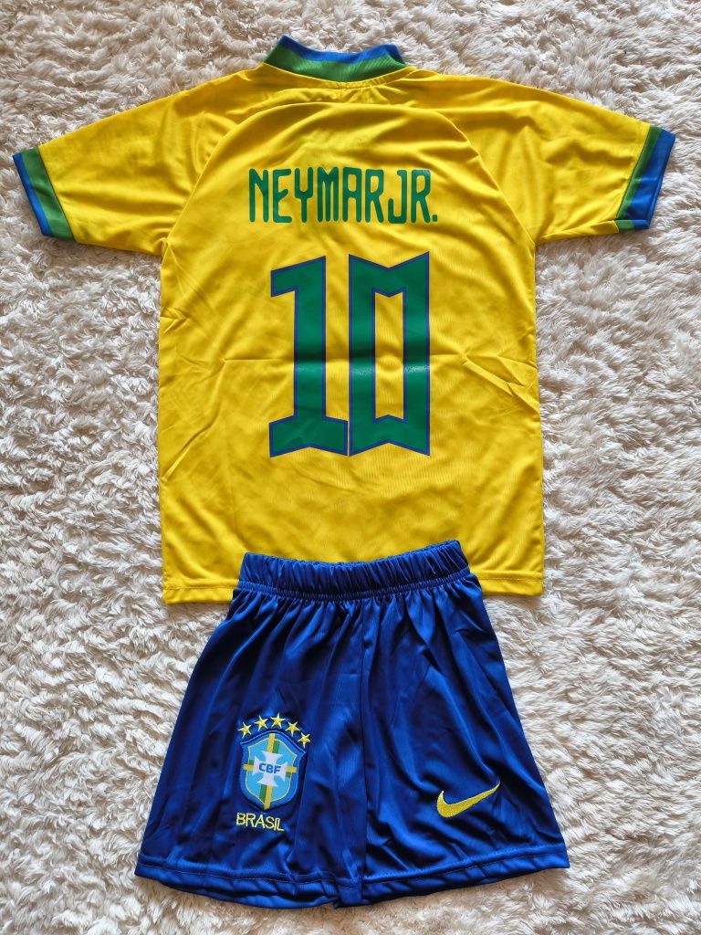 Детско - юношески футболен екип Бразилия Неймар Brazil Neymar Jr