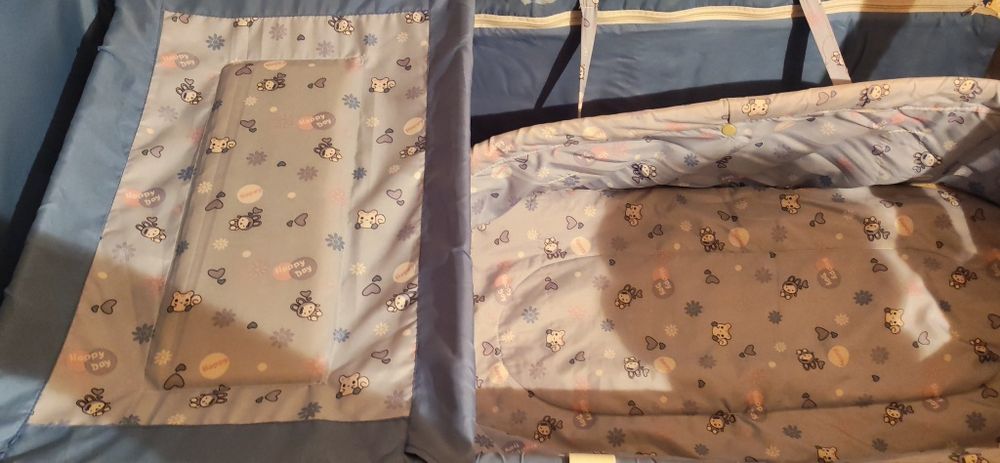 Детский кровать и люлька