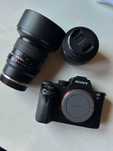 Sony A7R II + obiectiv 50mm + baterie si incarcator