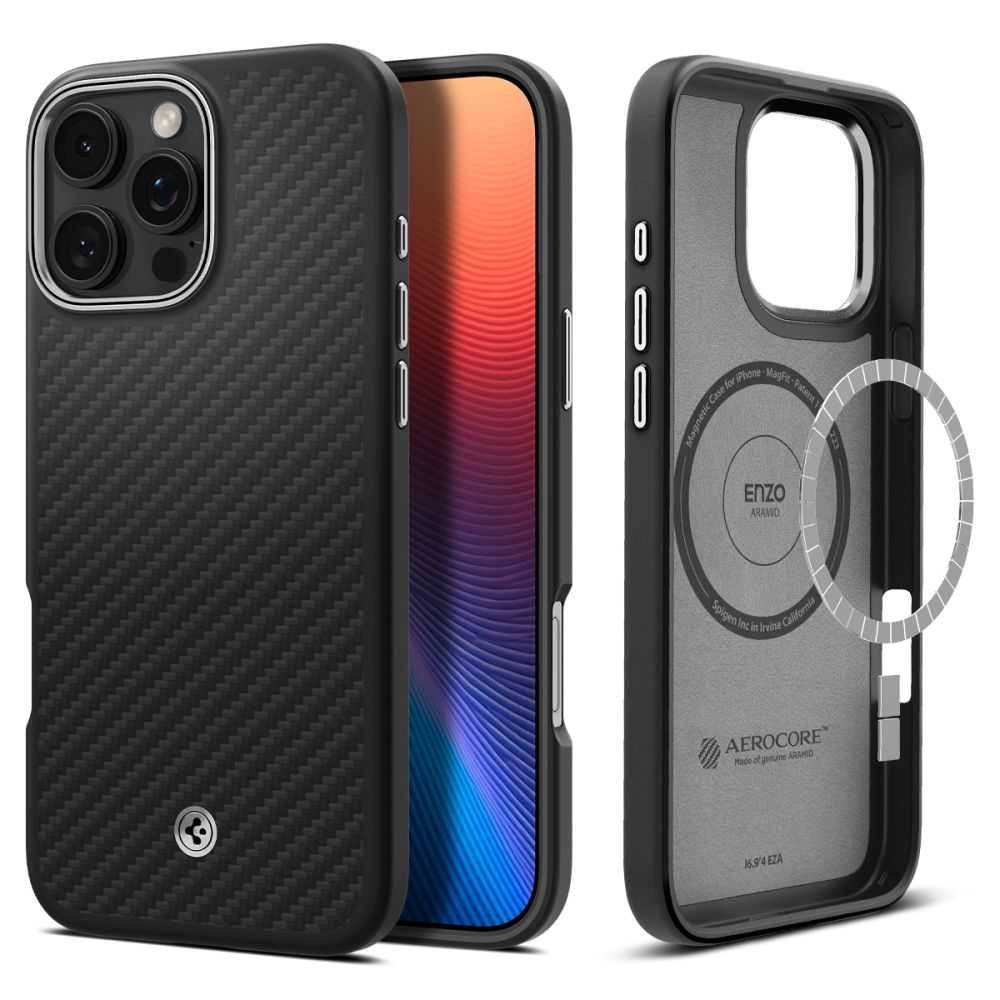 Spigen Enzo Aramid кейс за iPhone 16 Pro Max – MagSafe