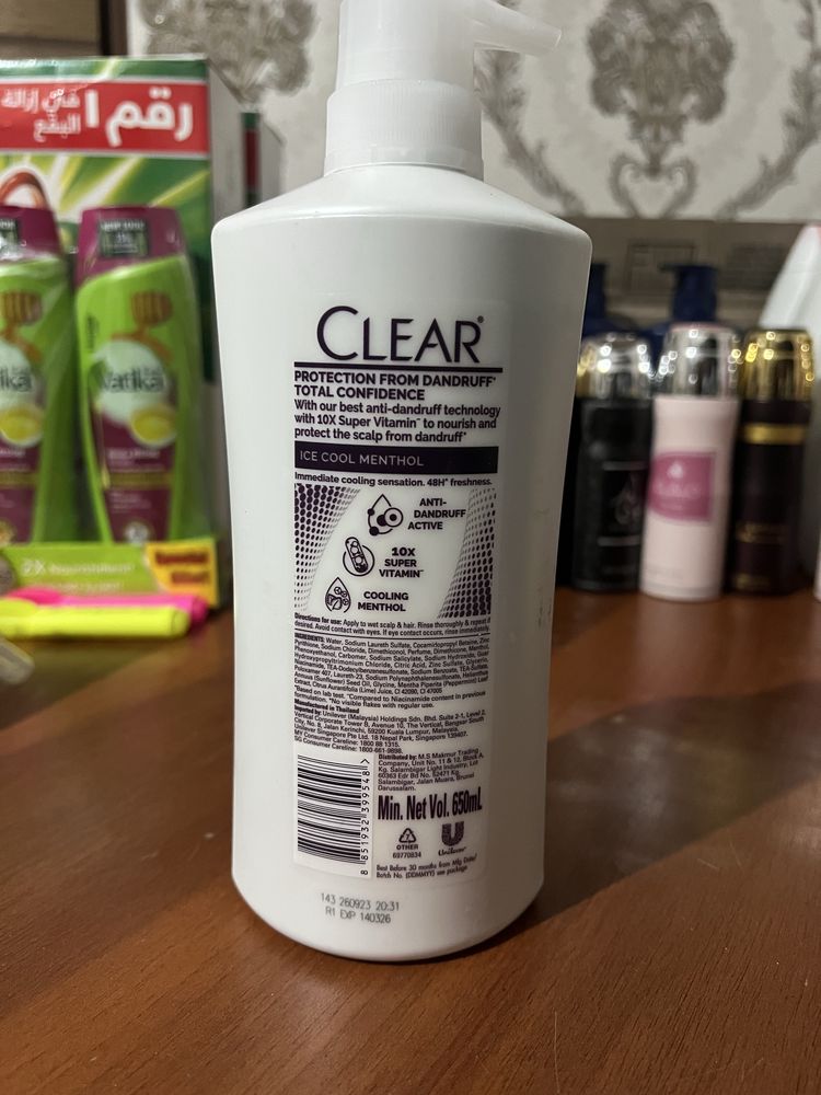 Clear orginal shampun