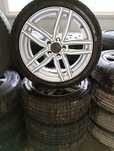 4 jante5x112R18Mercedes în douab latimi fata 7,5j et44 spate 8,5j et56