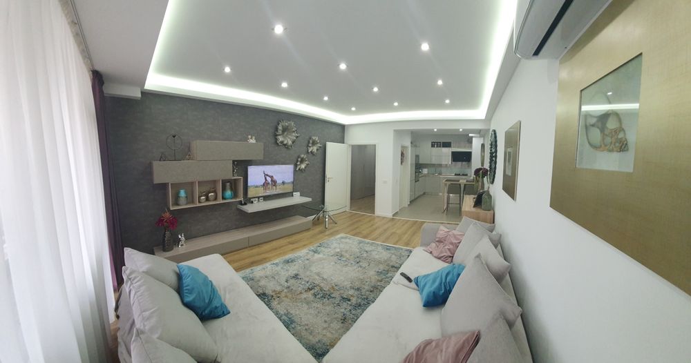 Apartament mobilat/utilat 3 camere, 99 mp utili +1 loc parcare.