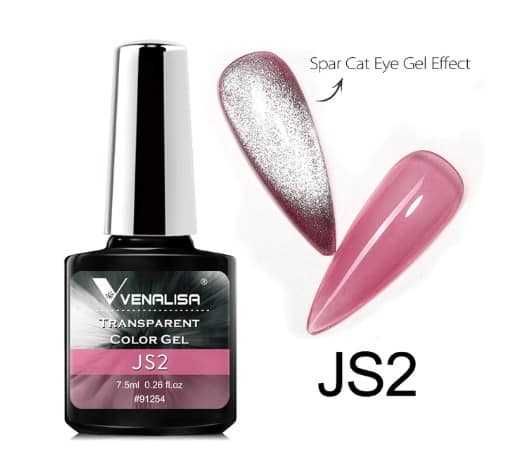 Venalisa Transparent Color Gel / полупрозрачен гел лак