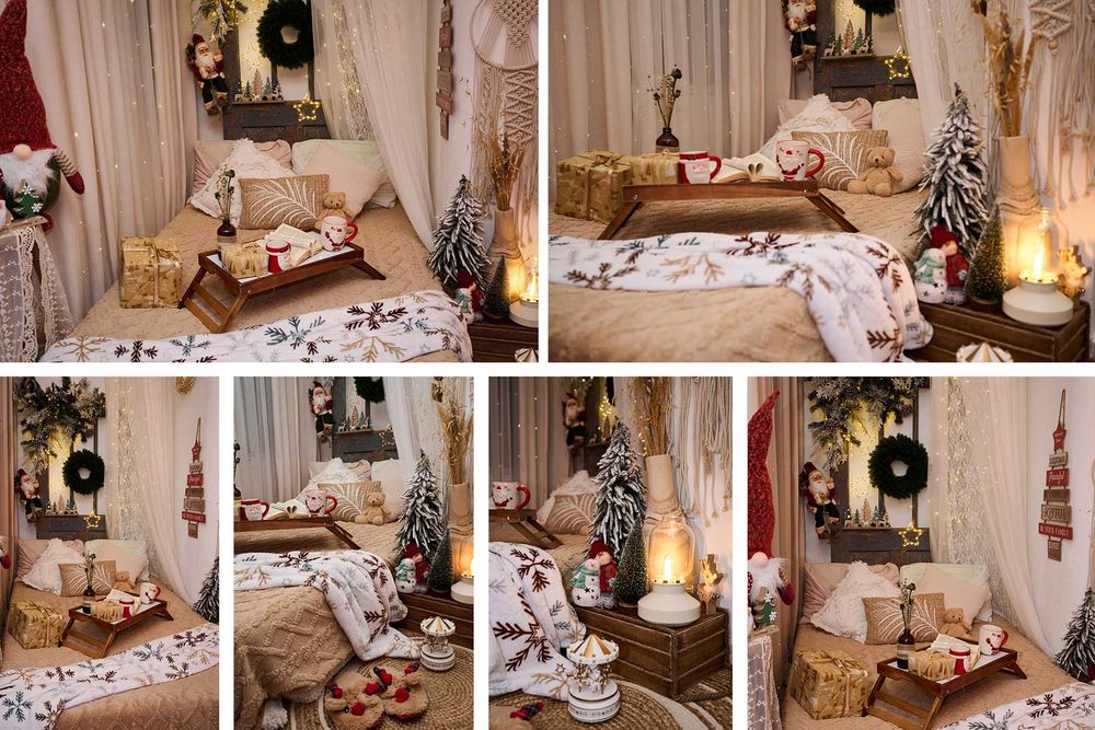 Sedinte foto de Craciun. Studio profesional cu 6 decoruri de poveste