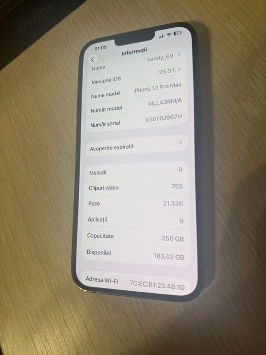 Iphone 13 Pro Max 256 Gb neverlocked