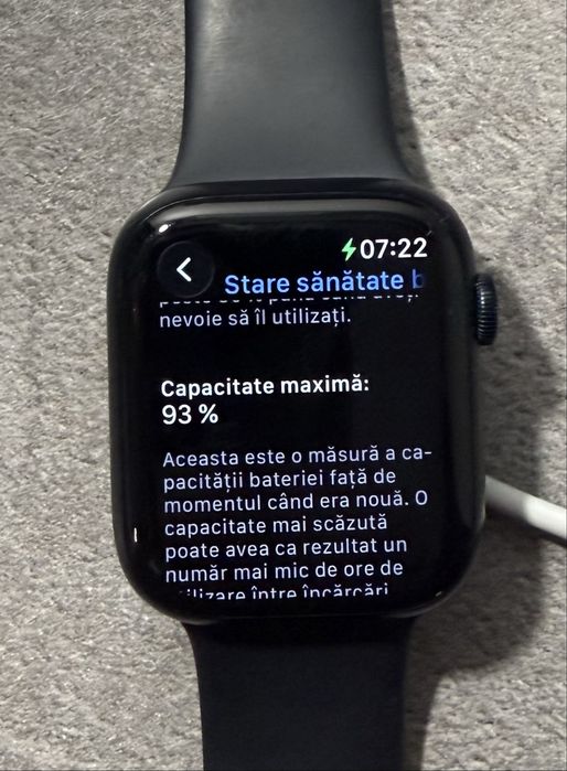Apple Watch 8 stare perfecta
