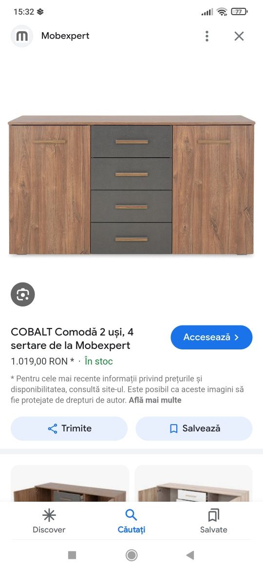 Mobilier dormitor complet