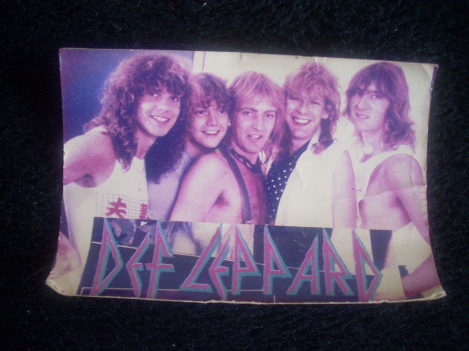 Стара снимка / картичка на Def Leppard