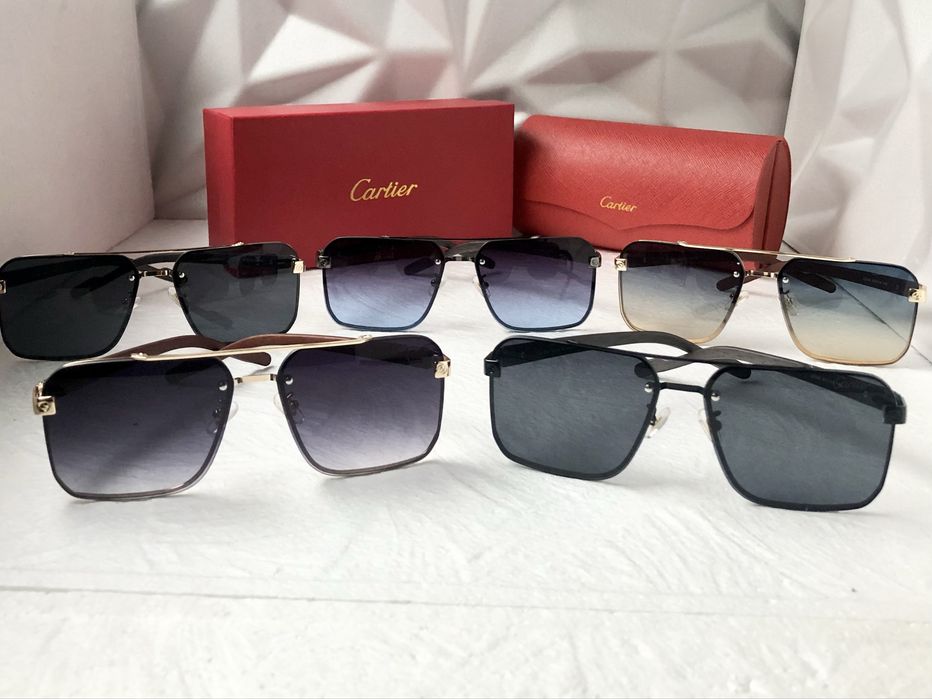 Мъжки слънчеви очила дървени дръжки 5 цвята