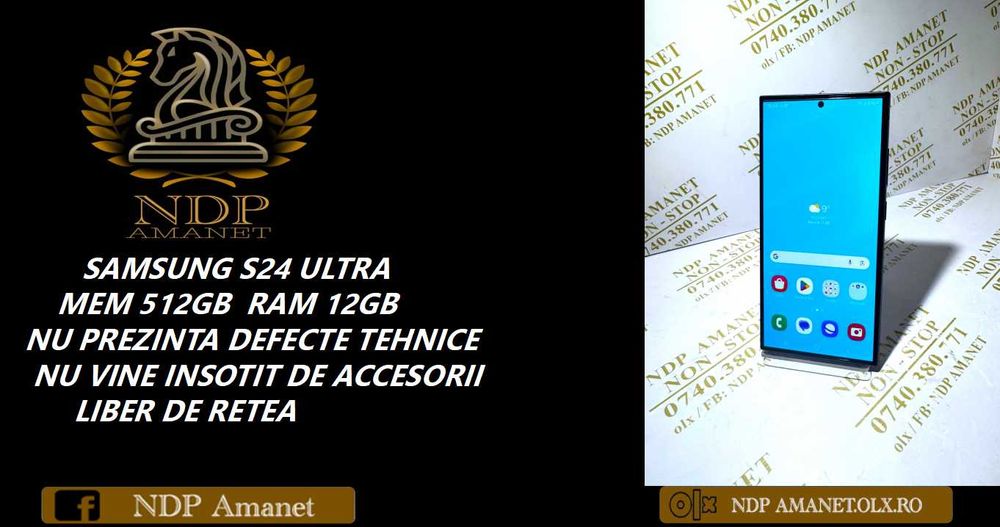 NDP Amanet Calea Mosilor 298 SAMSUNG S24 ULTRA (24208)