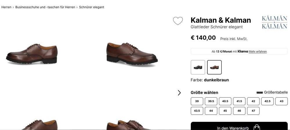 Pantofi derby 43 43.5 split toe KALMAN KALMAN piele naturala moale