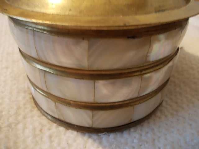 Стара купа Месинг и седеф